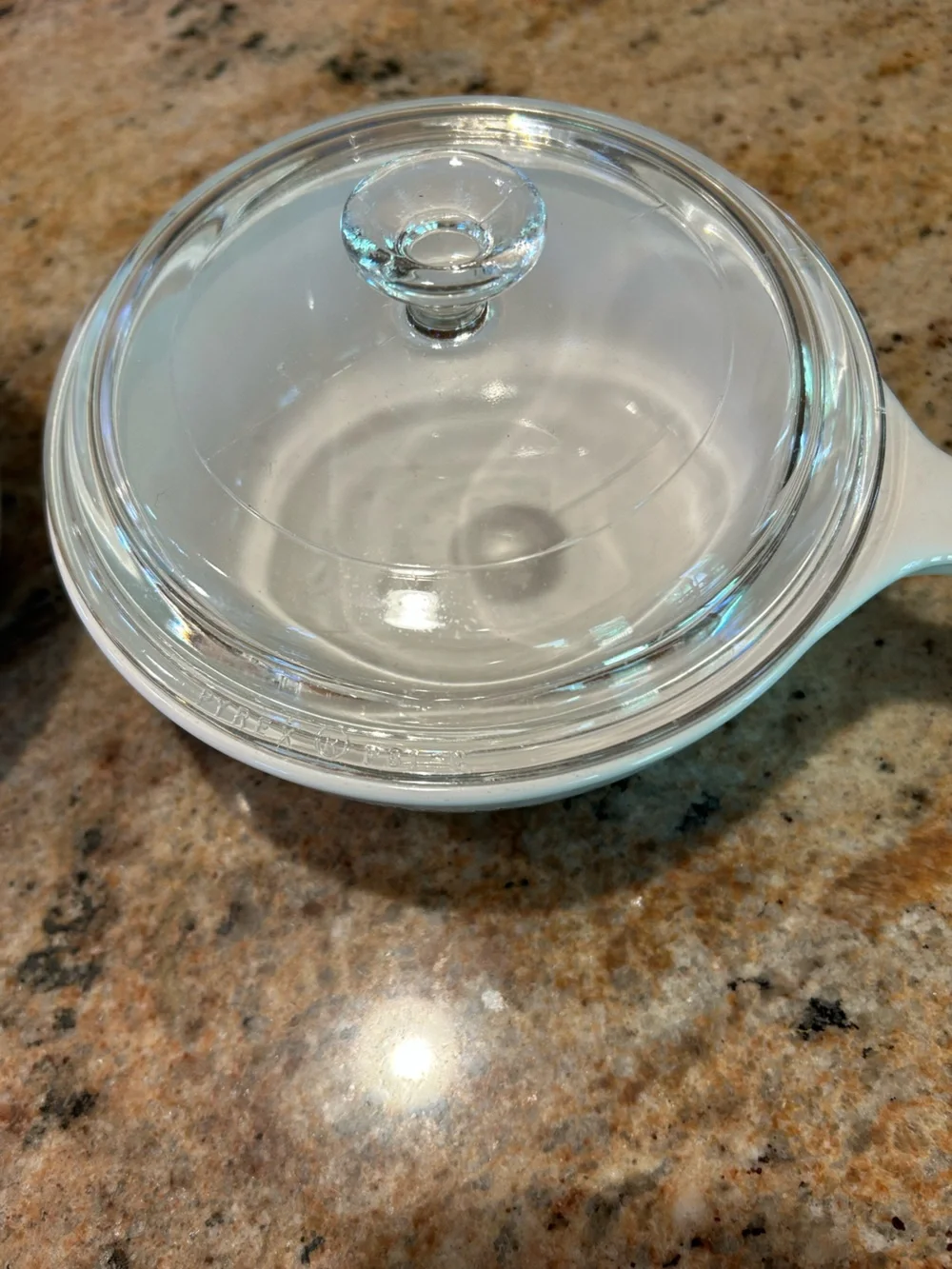 Corning French “La Sauge” P-81-B Spice of Life w/Pyrex glass lid P-81-C Set of 2
